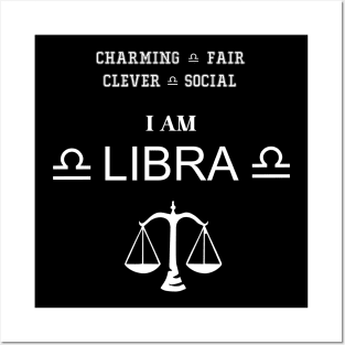 Libra horoscope 02 Posters and Art